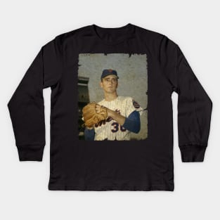 Nolan Ryan - 5,714 Career Strikeouts Kids Long Sleeve T-Shirt